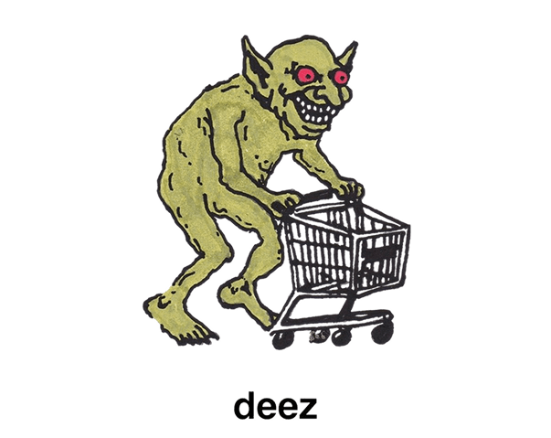 Goblin med kundvagn